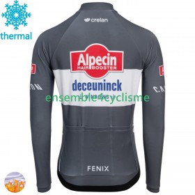 Tenue Maillot M/L + Collant à Bretelles Hiver Thermal Fleece Alpecin Deceuninck 2025